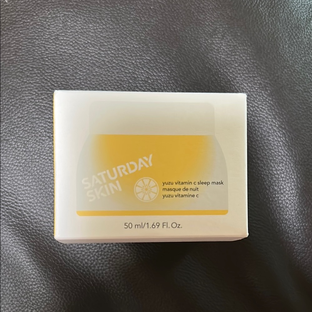Saturday Skin Yuzu Vitamin C Sleep Mask